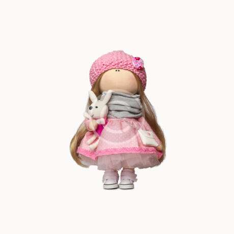 Pink tilda doll